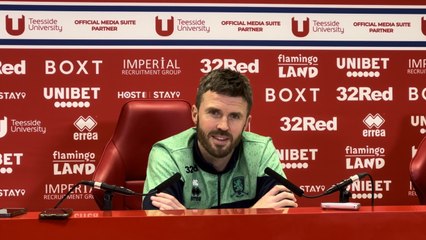 Focus must be on the next game for Boro says Carrick