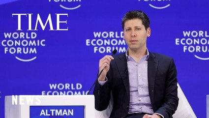 OpenAI CEO Sam Altman Speaks at World Economic Forum About Concerns Over Artificial Intelligence