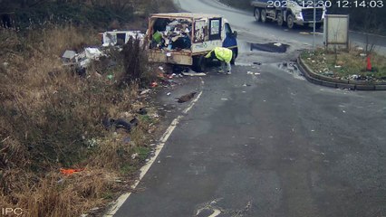 Fly-tipping Wallhouse Road