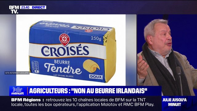 LA BANDE PREND LE POUVOIR - Agriculteurs: non au beurre irlandais
