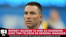 Raiders to Hire Ex-Chargers Executive Tom Telesco as General Manager, per Report