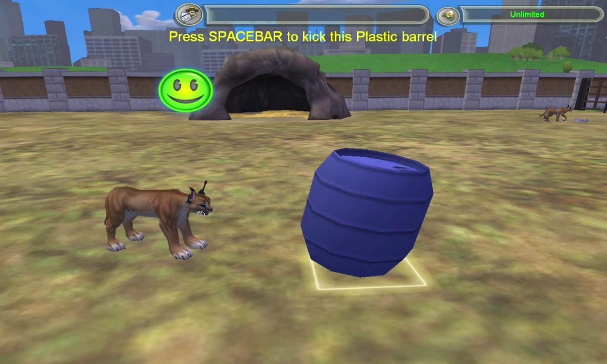 Zoo Tycoon 2 PC - Caracal Wild Cat