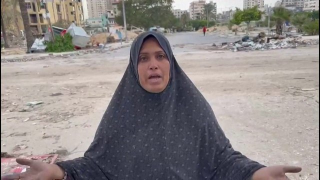 #غزة تتحول إلى أنقاض بعد أكثر من 100 يوم على الحرب.. والسكان يشكون من انعدام الخدمات ونقص الاحتياجات الأساسية #العربية