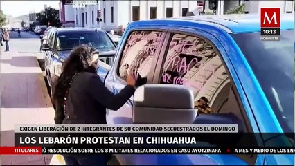 Los LeBarón llegan a Chihuahua; exigen liberación de integrantes secuestrados