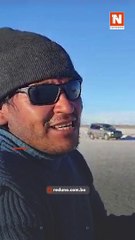 Arte real e imaginario en el Salar de Uyuni.