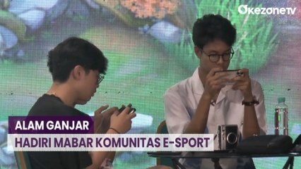 Alam Ganjar Mabar dan Talkshow Bersama Komunitas E-Sport Kota Semarang