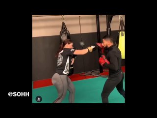 Drake’s Baby Mother Sophie Brussaux Hits The Boxing Ring