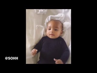 Kim Kardashian Posts Video Playing With Psalm West