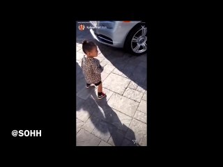 Kylie Jenner Goes On Playscape With Stormi