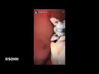 Trippie Redd Plays With His Cats
