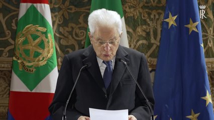 Mattarella: "La pubblica amministrazione sia imparziale, una casa di vetro"