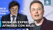 Elon Musk “echa flores” a Javier Milei; así reaccionó el argentino