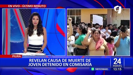 Tragedia en Piura: revelan causa de muerte de joven detenido en comisaría
