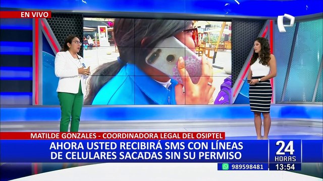 Matilde Gonzáles: Hay usuarios que tienen más de 100 líneas móviles a su nombre