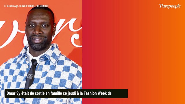 Omar Sy : Apparition avec sa femme Hélène et leur sublime fille Selly, la famille de sortie à la Fashion Week