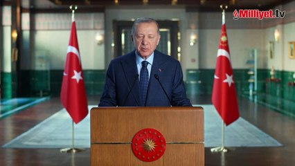 Cumhurbaşkanı Erdoğan'dan uzay yolculuğu mesajı