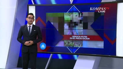 Remaja Putri di Palembang Duel Pakai Senjata Tajam, 3 Orang Jadi Tersangka
