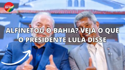 Presidente LULA cita torcida pelo VITÓRIA na Série A e brinca sobre SAF do BAHIA; entenda