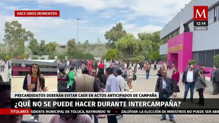 ¿Qué no se puede hacer durante intercampaña? Candidatos sólo pueden participar en eventos privados