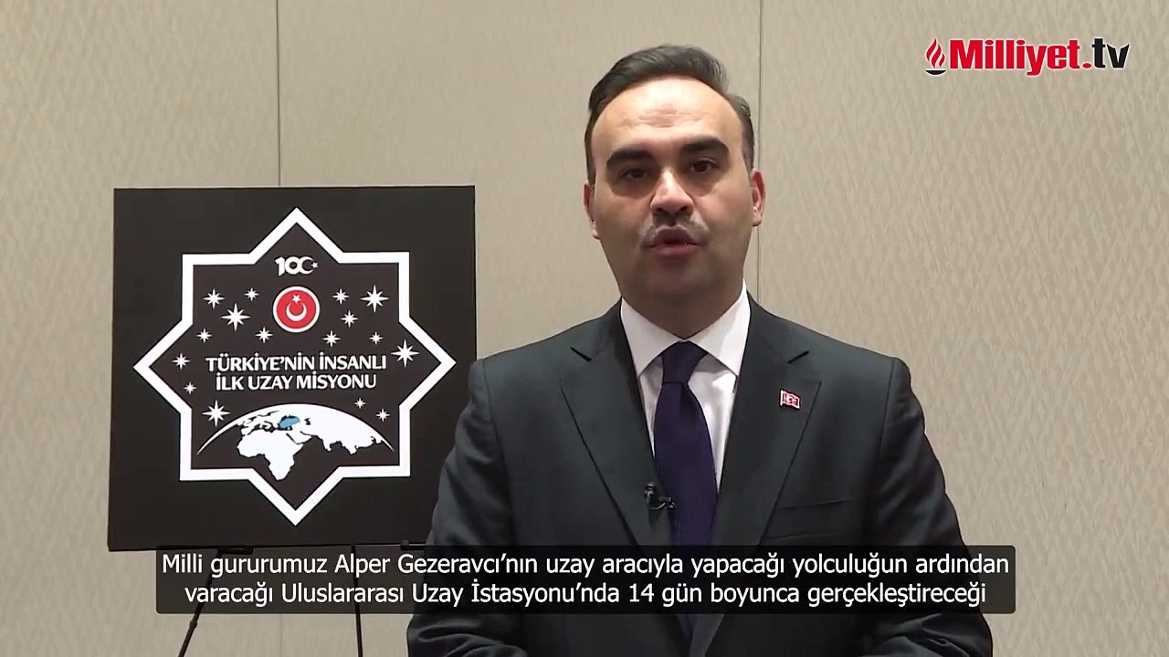 Sanayi ve Teknoloji Bakanı Mehmet Fatih Kacır: Bu gurur hepimizin