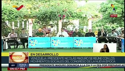 Pdte. Nicolás Maduro: “La reacción del pueblo en unión cívico-militar sería apabullante”
