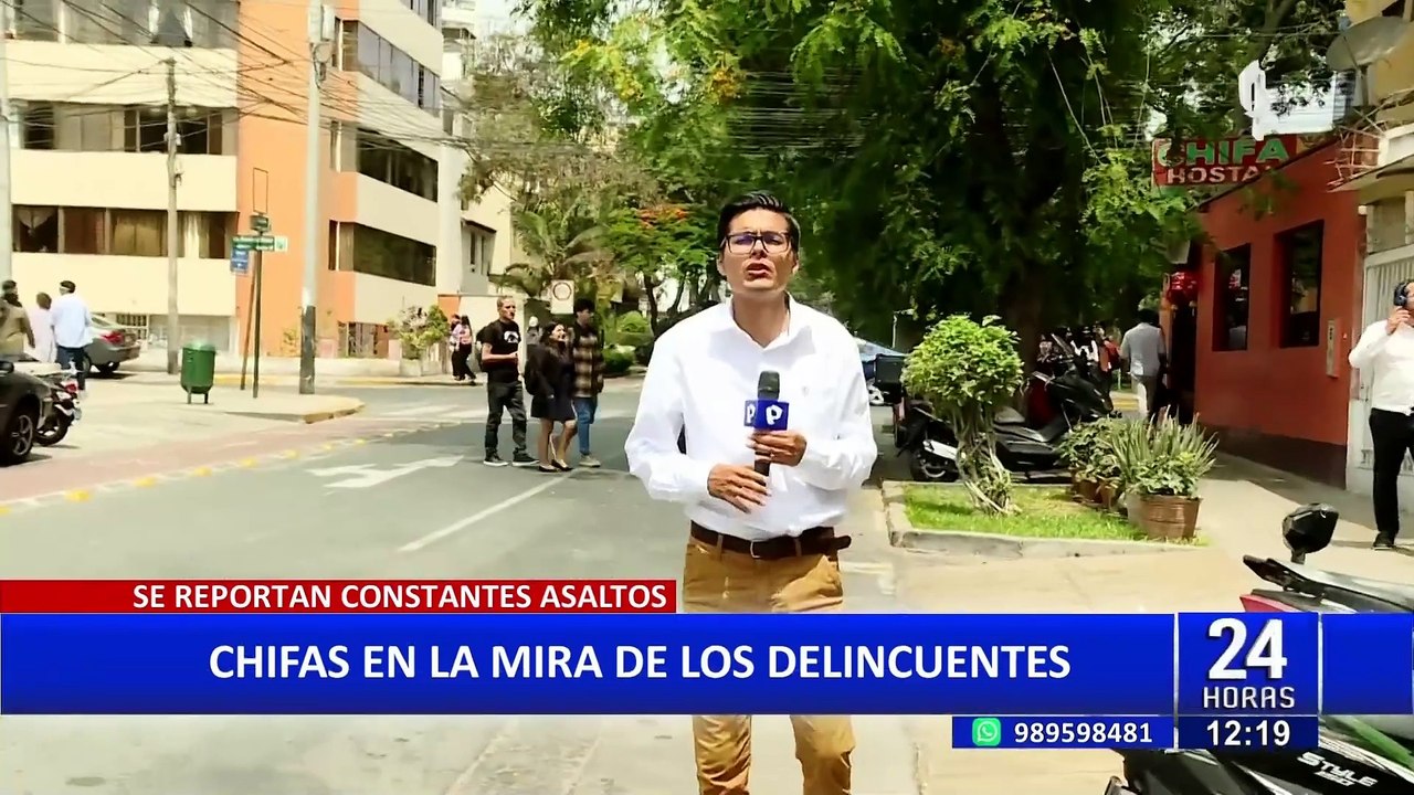 Sujetos armados asaltan a comensales en un Chifa de Lince