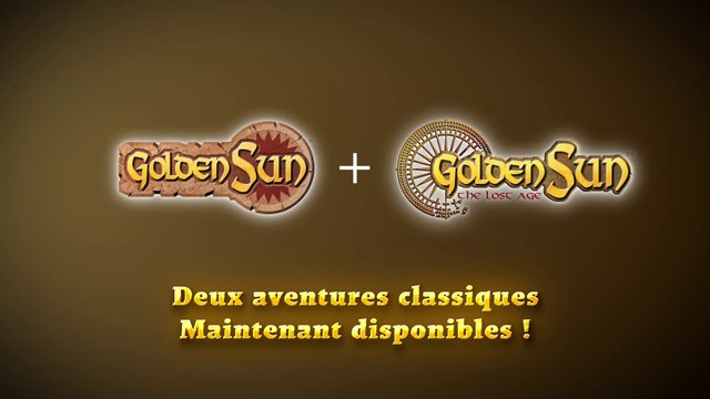 Golden Sun et Golden Sun : L'Âge perdu – Maintenant disponibles sur Switch
