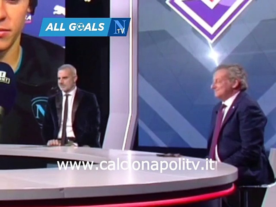 Napoli-Fiorentina 3-0 18/1/24 intervista post-partita Alessio Zerbin