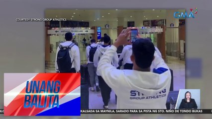 Strong group ng Pilipinas, nasa Dubai na para sa isang int'l basketball championship | UB