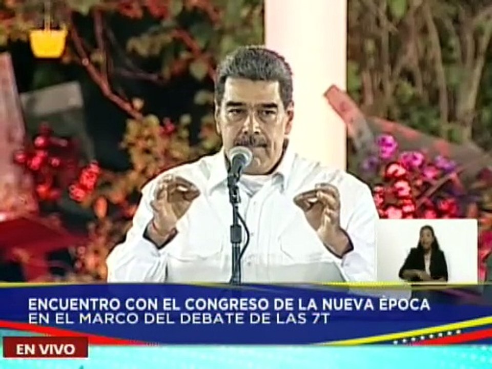 Pdte. Nicolás Maduro: El pueblo argentino debe estar asqueado del papelón que hizo Milei en Davos