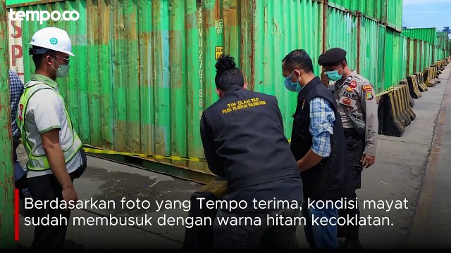 Polisi Sebut Kematian Mayat di Kontainer Pelabuhan Tanjung Priok Lebih dari Dua Bulan