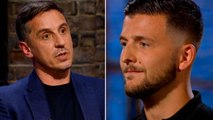 Gary Neville hands lifeline to Dragons’ Den contestant who gets no investors
