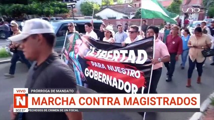 marcha contra magistrados