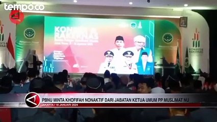 PBNU Minta Khofifah Nonaktif Dari Jabatan Ketua Umum PP Muslimat NU