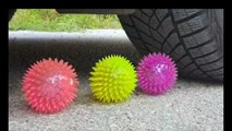 تجربة السيارة مقابل كورات الأطفال Car experience versus children's balls
