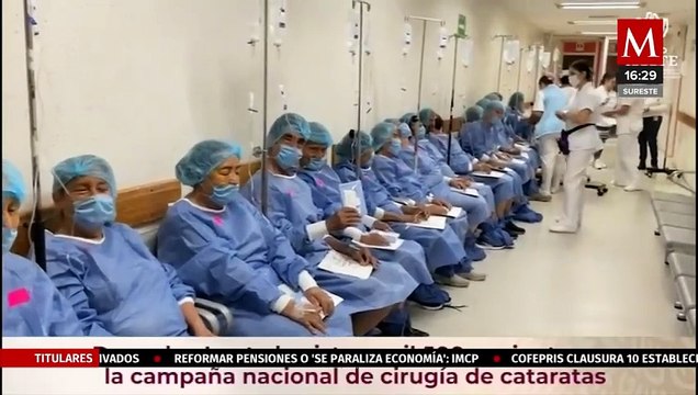 Campaña de cirugías de cataratas del ISSSTE devuelve la visión a mil 500 pacientes