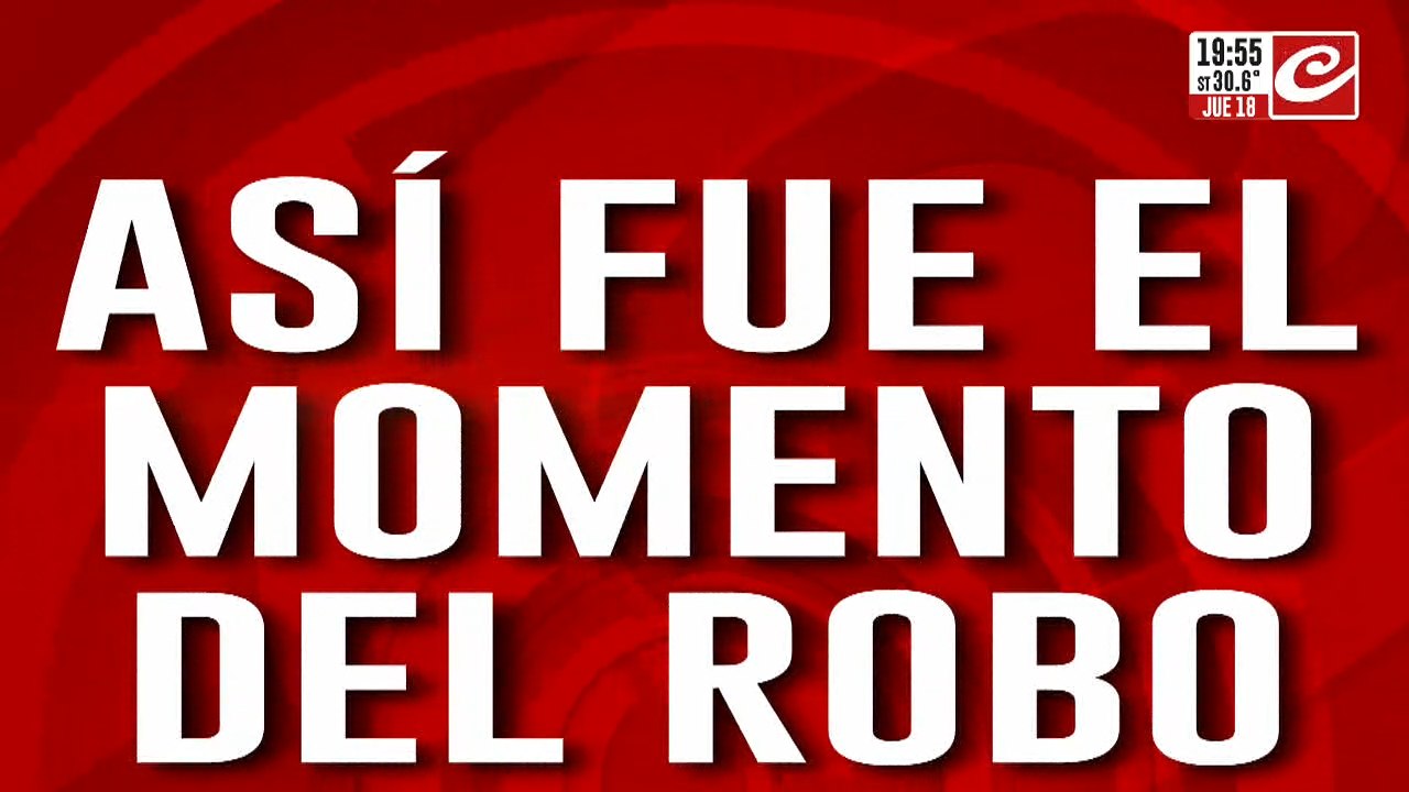 Menores ladrones: así fue el momento del robo