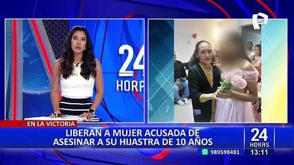 La Victoria: Fiscalía deja libre a mujer acusada de asesinar a su hijastra