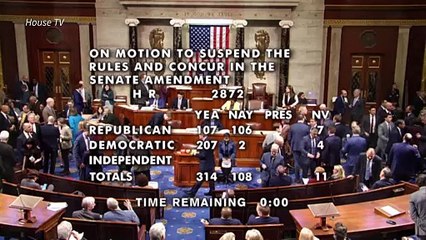 Congreso de EEUU aprueba medida que evita cierre del gobierno