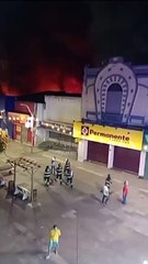 Incêndio atinge Lojas Imperador