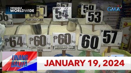 Unang Balita sa Unang Hirit: January 19, 2024 [HD]