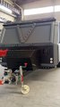 Scratch resistant armor paint njstar rv pop up off road camper trailer for family