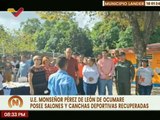 Bricomiles recupera infraestructura de la U.E. Monseñor Rafael Pérez de León en el estado Miranda