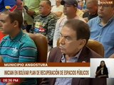 Iniciarán Plan de Recuperación de espacios públicos en todo el estado Bolívar