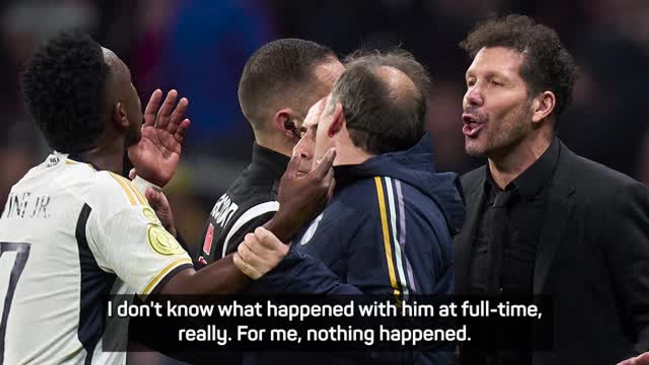 Vinicius temperament again in the spotlight after Real's Copa loss
