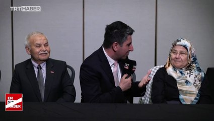 İlk Türk astronot Alper Gezeravcı'nın anne ve babası fırlatmanın ardından konuştu