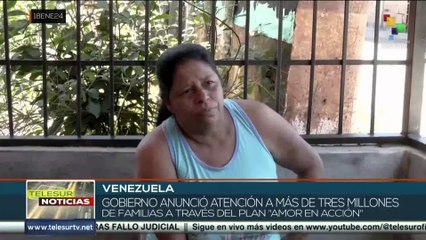Gob. de Venezuela proporciona apoyo a venezolanos en estado de vulnerabilidad