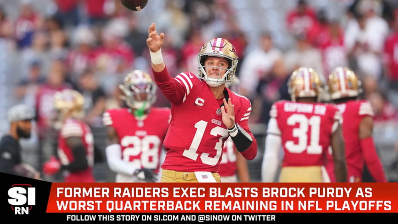 Former Raiders Executive Blasts Brock Purdy As Worst QB Remaining in NFL Playoffs