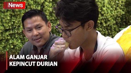 Ditemani Pemuda Lokal, Alam Ganjar Kepincut Durian Khas Medan