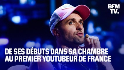 Squeezie: de ses débuts dans sa chambre à ses 18 millions d'abonnés sur Youtube